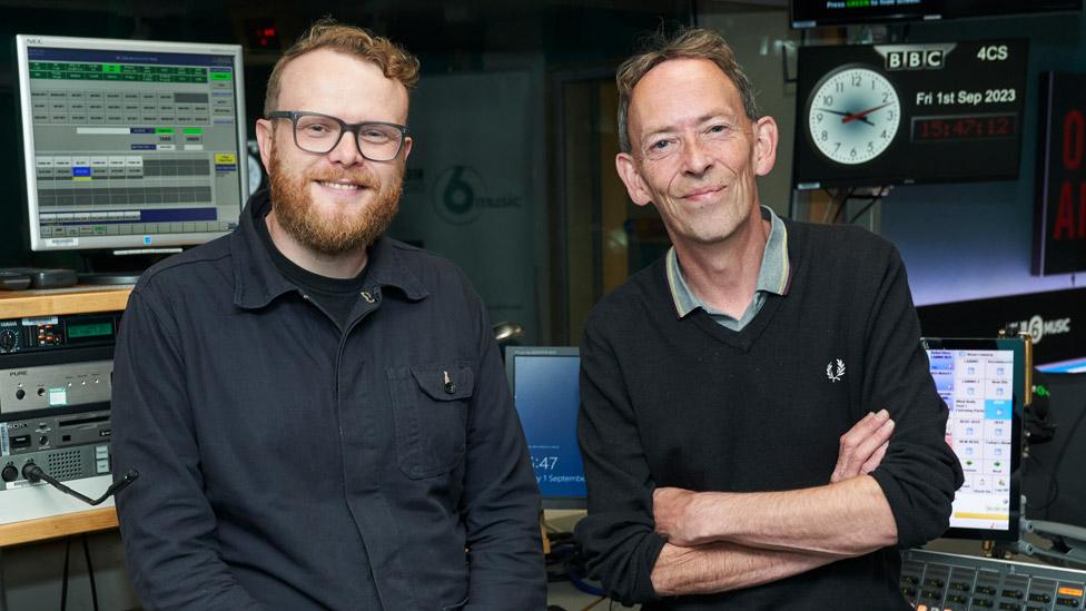 Huw Stephens and Steve Lamacq