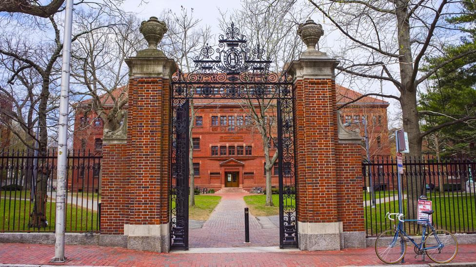 Harvard gates