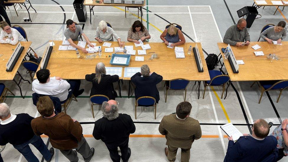 Castle Point Borough Council election count