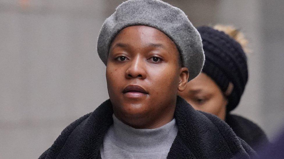 Sonia Ekweremadu, 25, outside the Old Bailey, in central London.