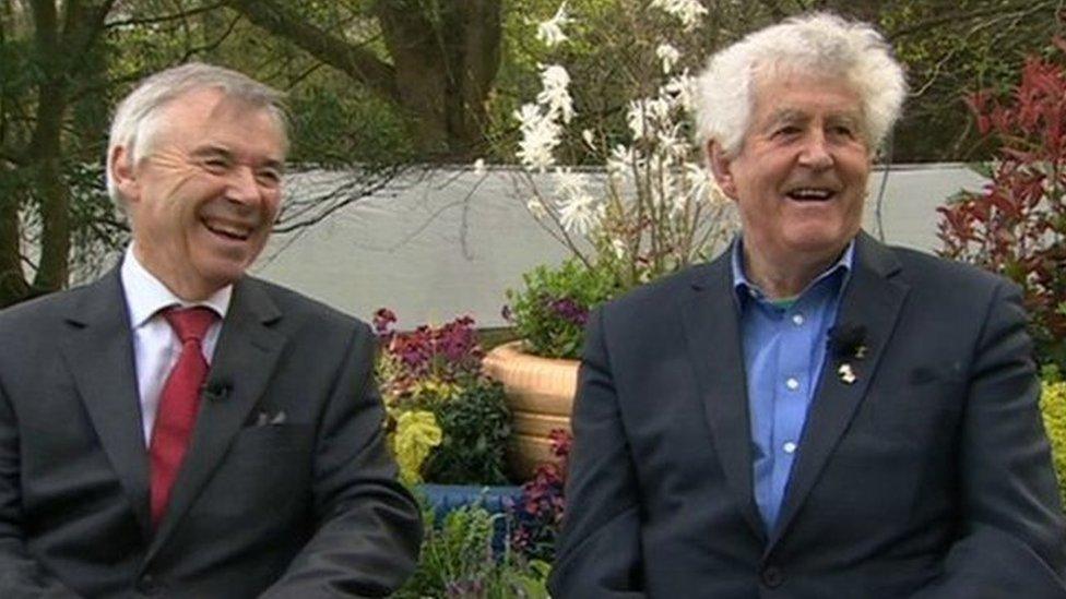 Ieuan Wyn Jones a Rhodri Morgan