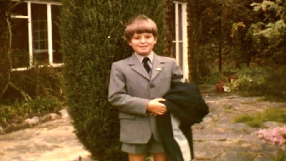 John Brittan aged 9