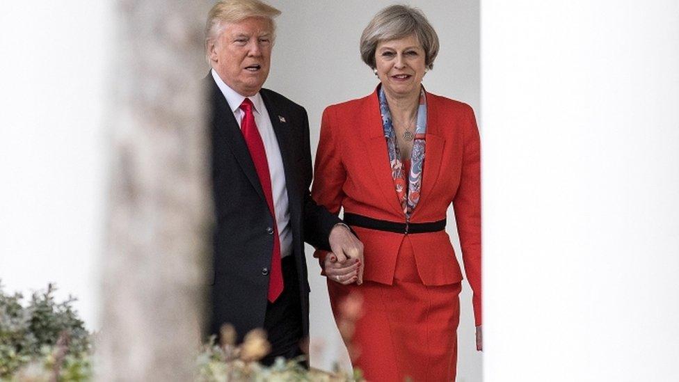 Trump and May