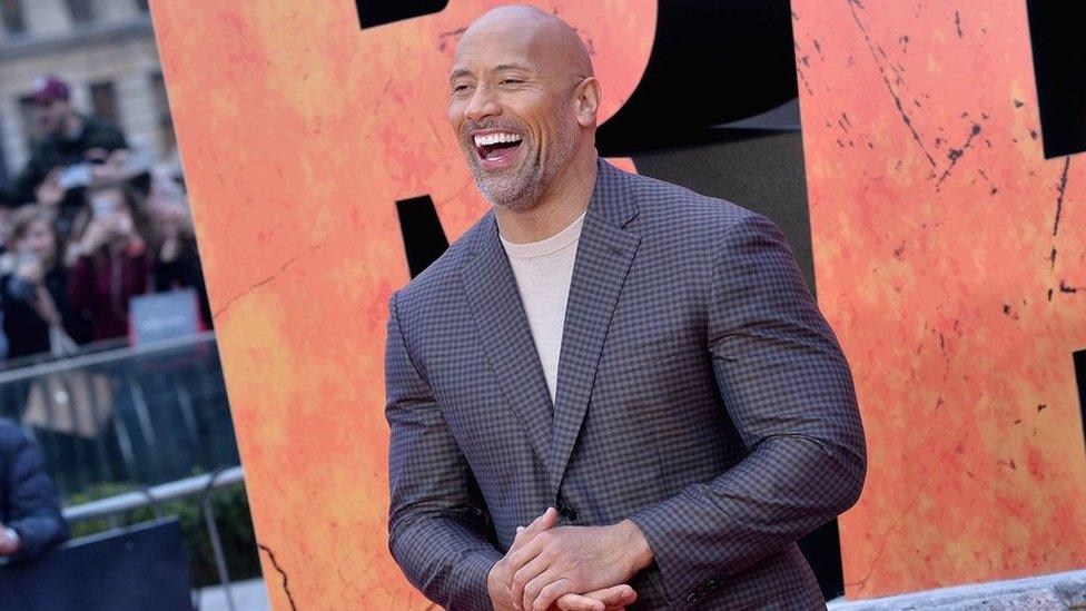 Dwayne 'The Rock' Johnson at the Rampage premiere