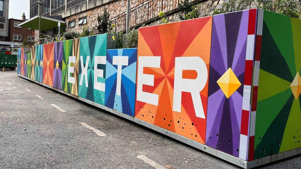 Parklet in Exeter