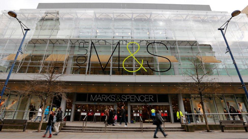 Marks and Spencer store in Manchester