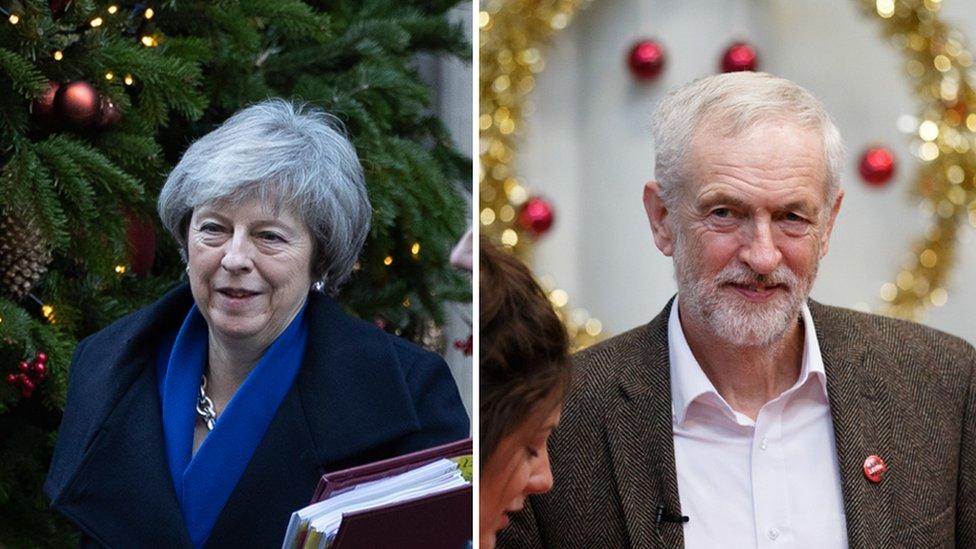 Theresa May/Jeremy Corbyn