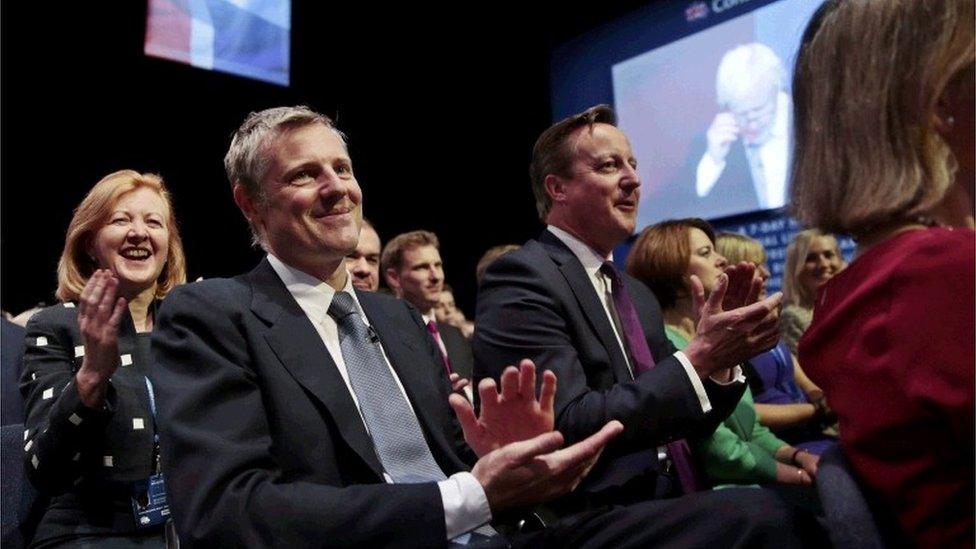 Zac Goldsmith and David Cameron