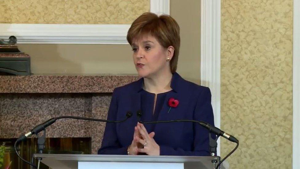 Nicola Sturgeon press conference