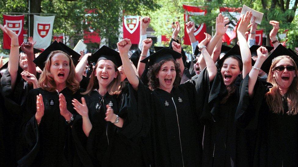 Female Harvard graduates