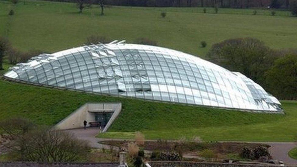 The Great Glasshouse at the National Botanic Garden of Wales