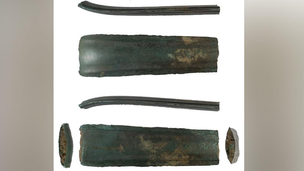 Late Bronze Age sword fragment