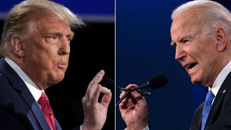 Trump and Biden