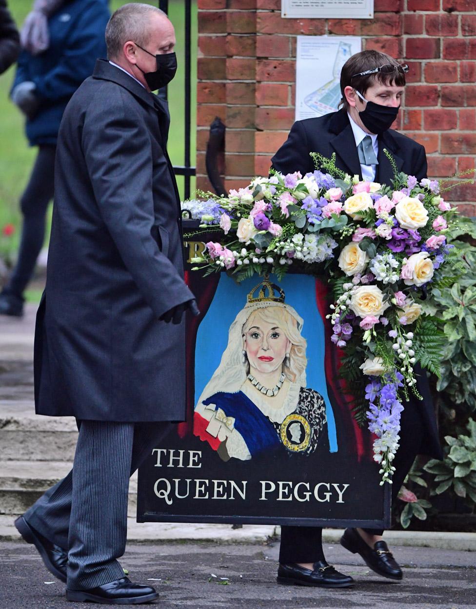 Dame Barbara Windsor tribute at her funeral