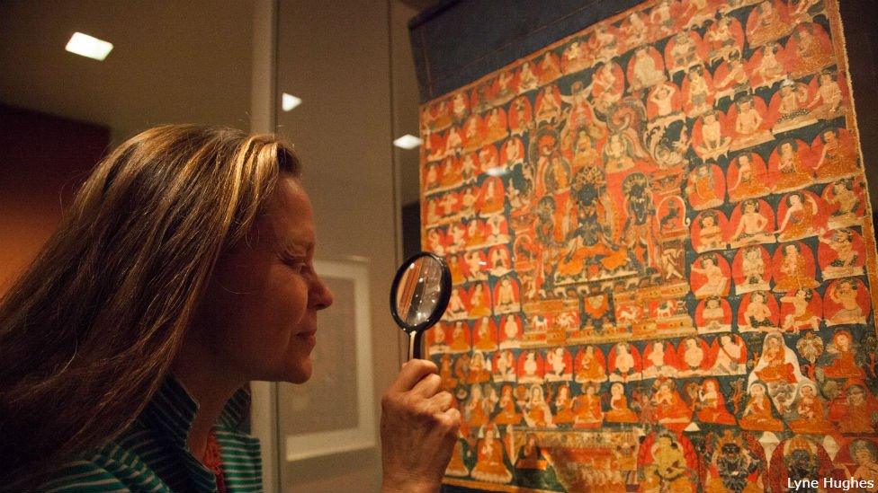 Western Tibet, 16th century, Pigments on cloth, Rubin Museum of Art