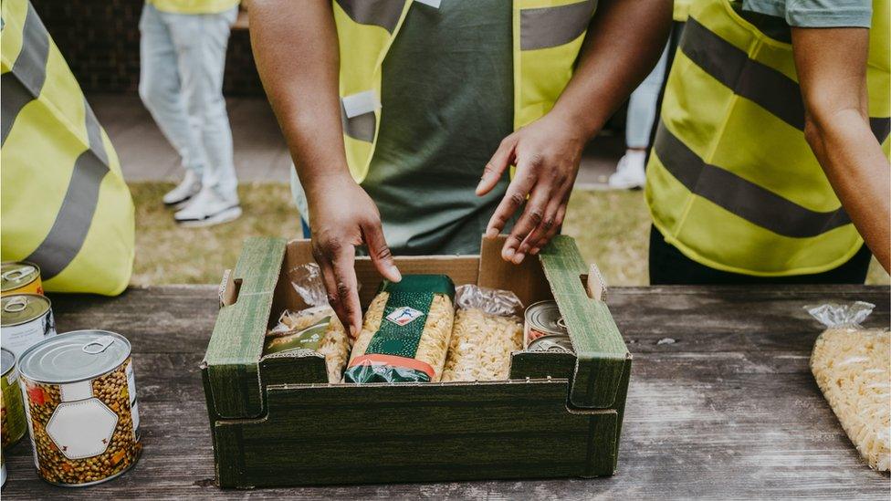 A food bank