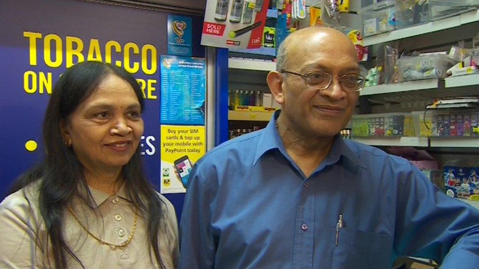 Mr and Mrs Patel of Ambleside News