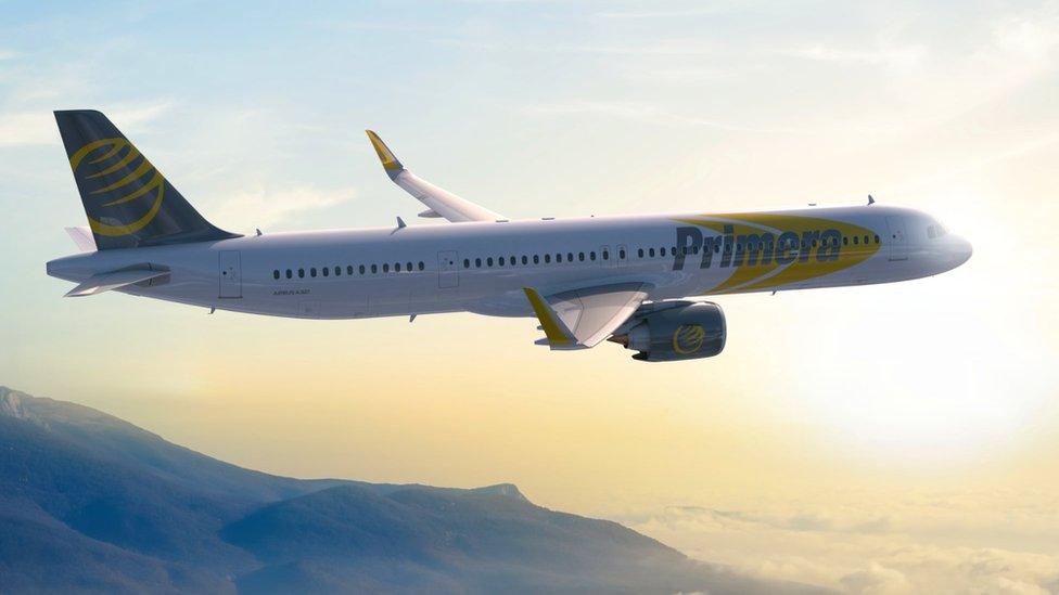 Primera Air plane - generic image