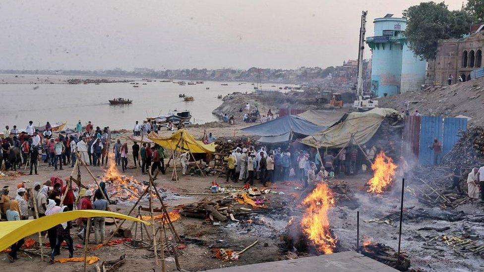 Funerals in Varanasi