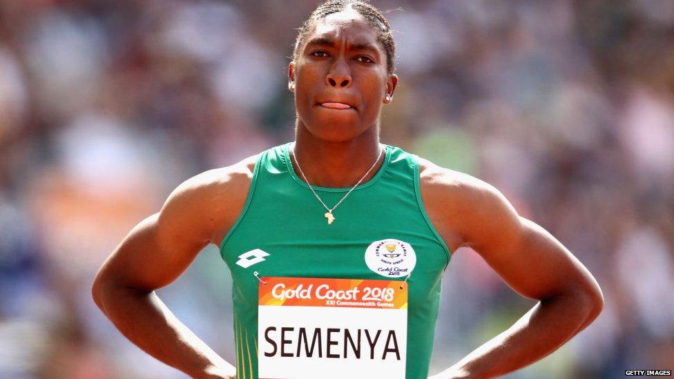 Caster-Semenya-preparing-to-compete.