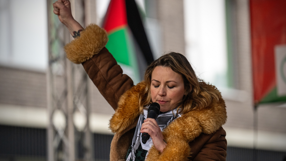 Church at Gaza protest