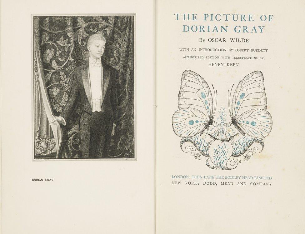 The Picture of Dorian Gray title page