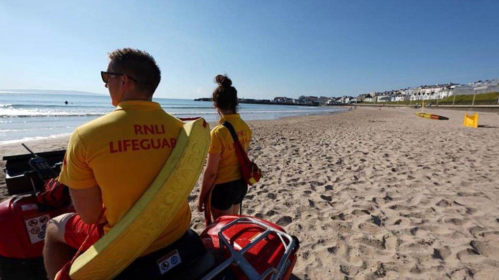 RNLI lifeguards