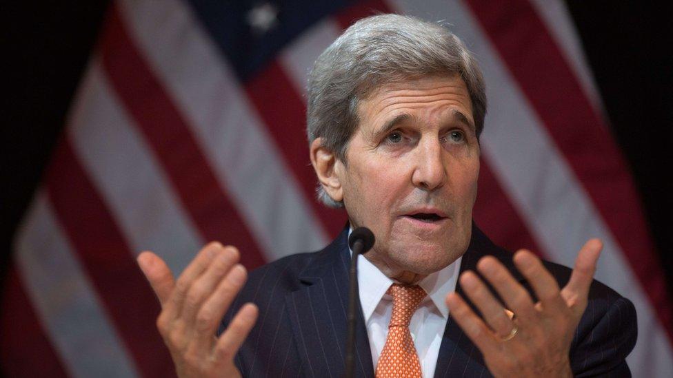 John Kerry, US secretary of state