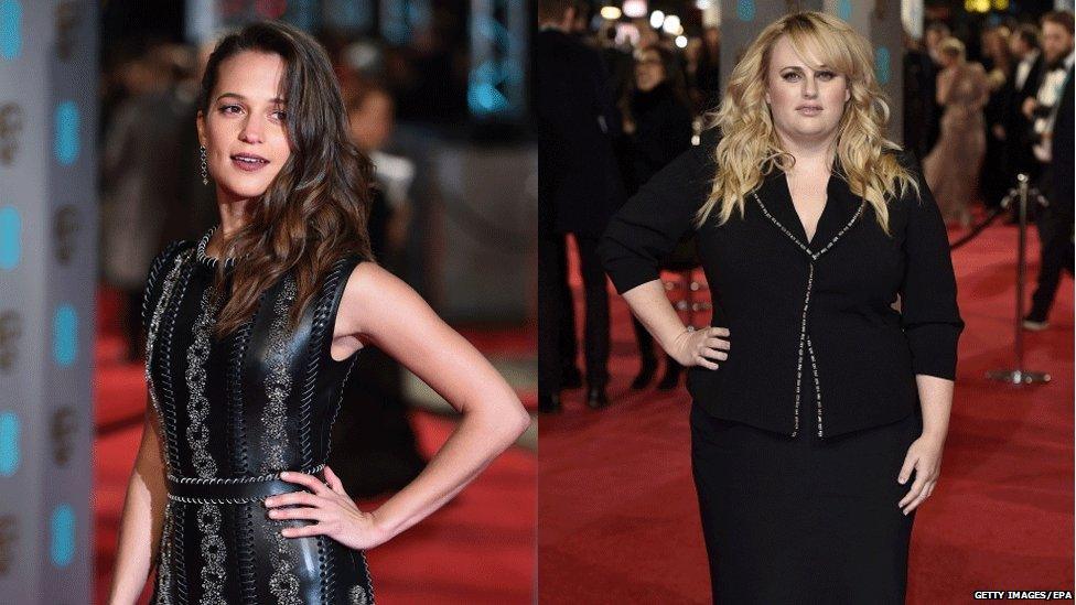 Alicia Vikander and Rebel Wilson