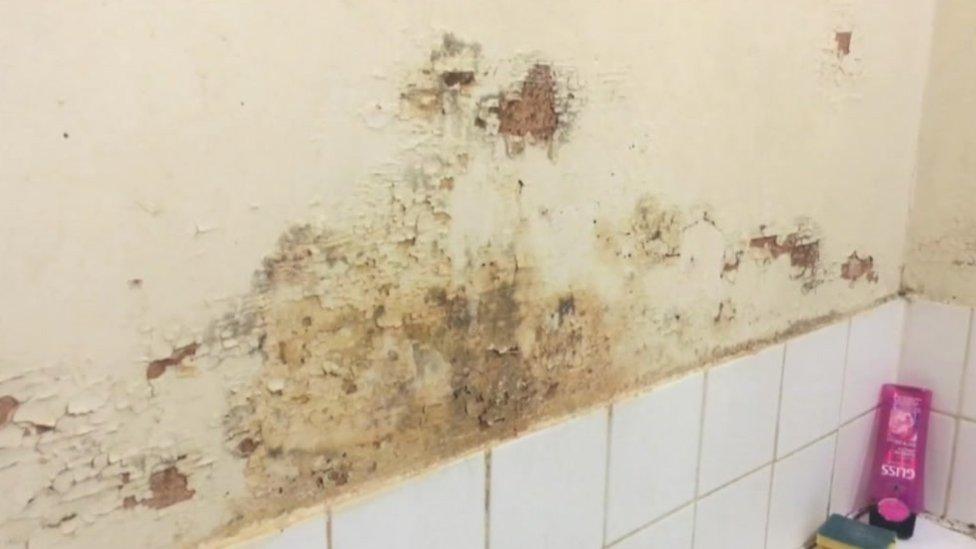 Damp in bathroom