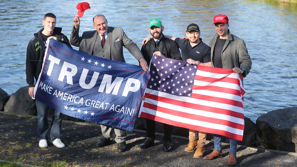 Supporters of Trump