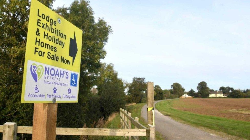 Site entrance