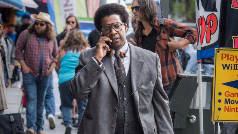 Denzel Washington in Roman J Israel, Esq