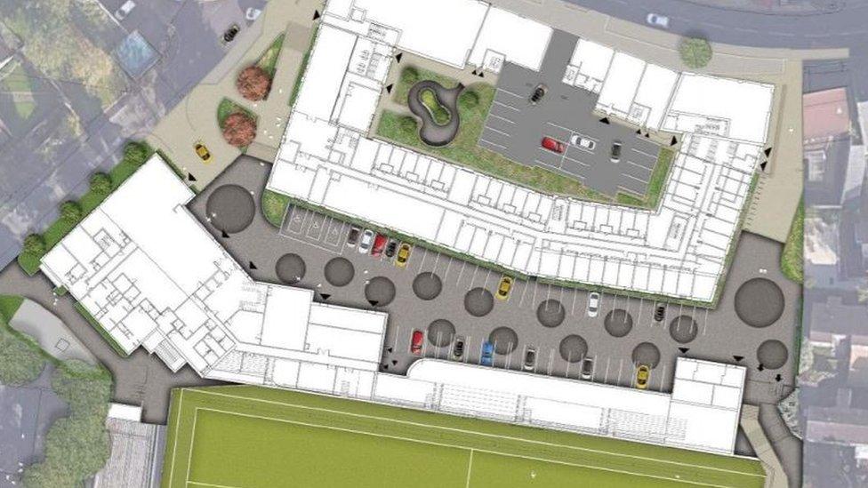 Plans include a new grandstand, community hub, gym and an all-weather pitch, which the community can use, as well as an upgrade to Twerton High Street