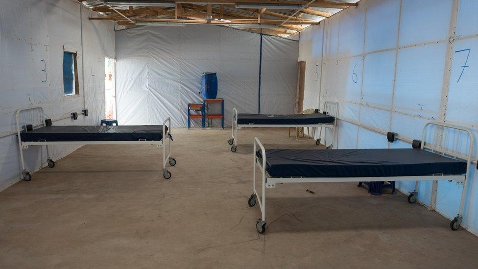 The British-built Kerrytown treatment centre.