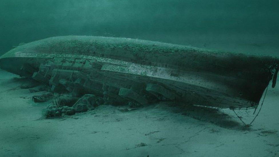 Sunken HMS Royal Oak