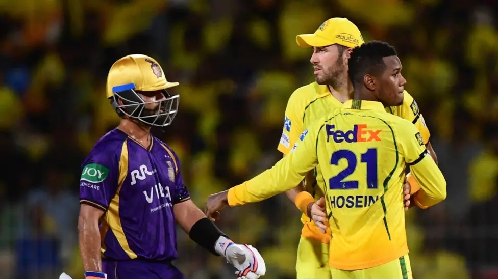 El pésimo comienzo de KKR continúa con una derrota ante CSK.