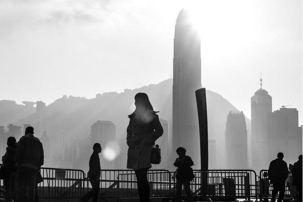 Hong Kong street scene