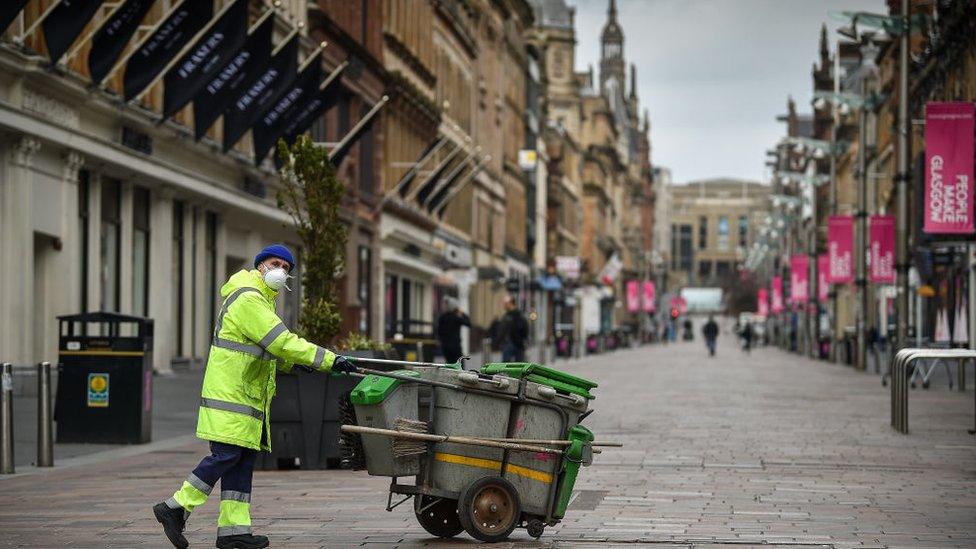 Buchanan Street in Glasgow