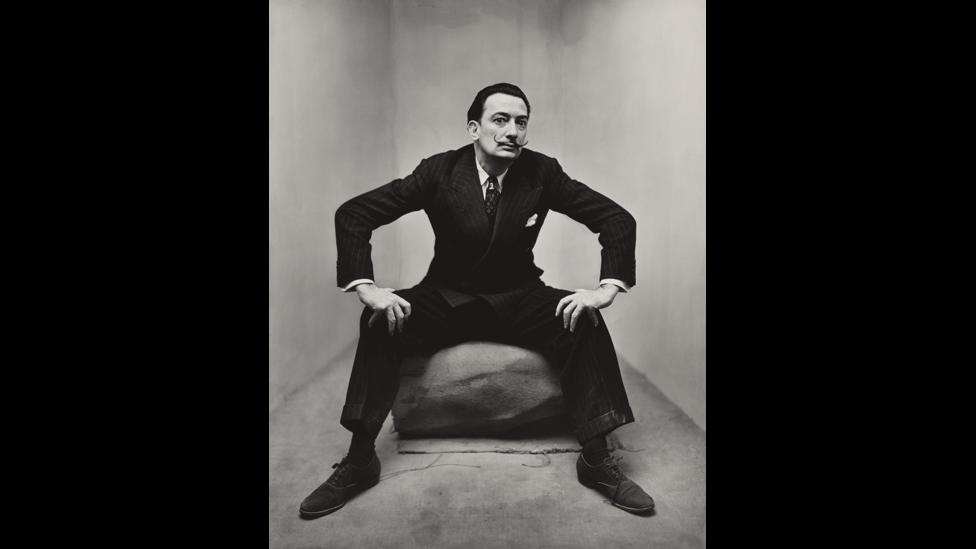 Salvador Dali by Irving Penn