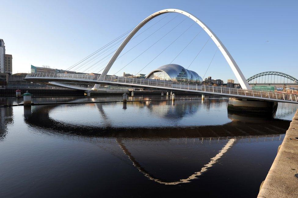 Gateshead Millennium Bridge