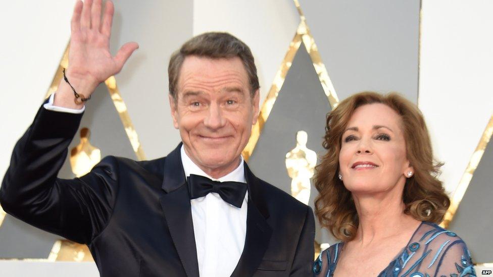 Bryan Cranston and Robin Dearden