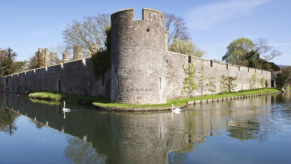 The Bishop's Palace in Wells