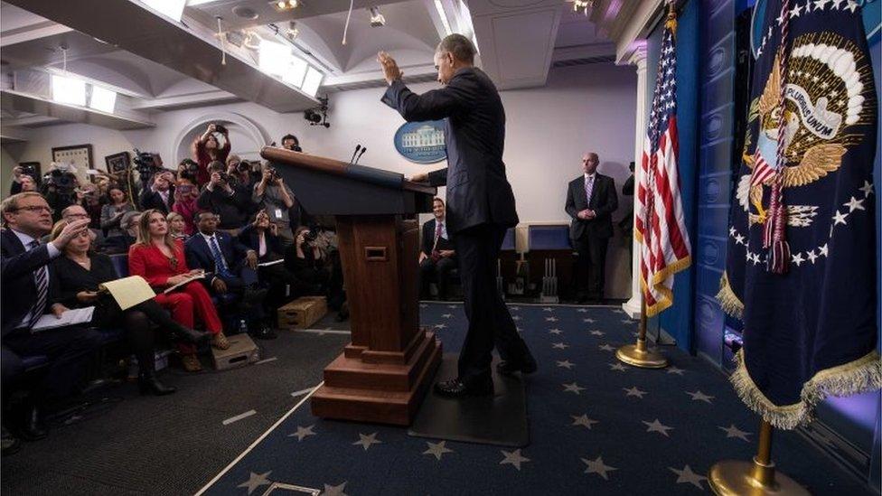 Obama's final news conference as president, 19 January 2017