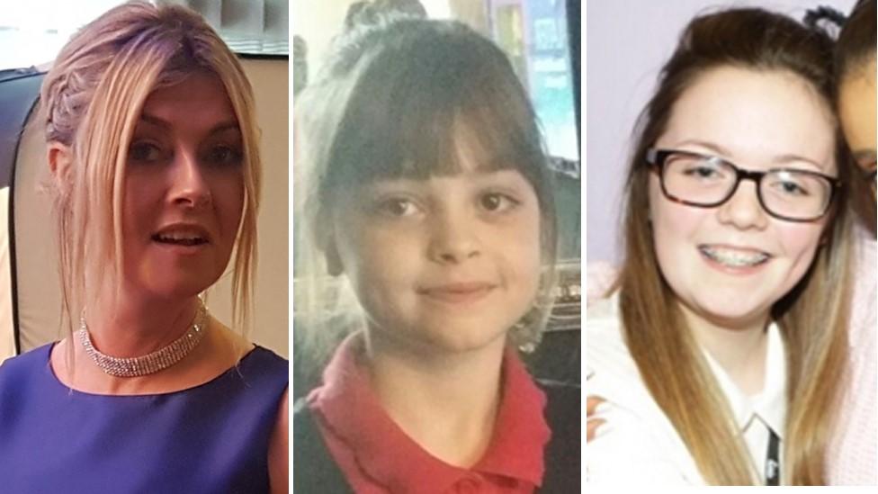 Michelle Kiss, Saffie Roussos and Georgina Callander