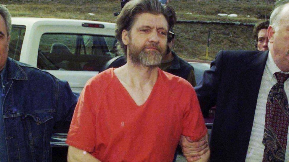 Ted Kaczynski pictured in 1996