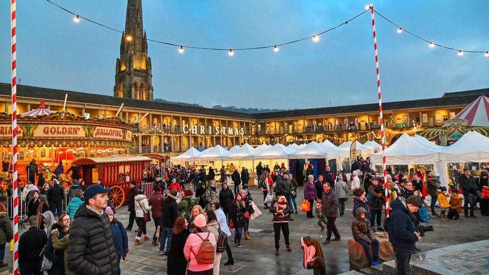 Piece Hall Christmas event