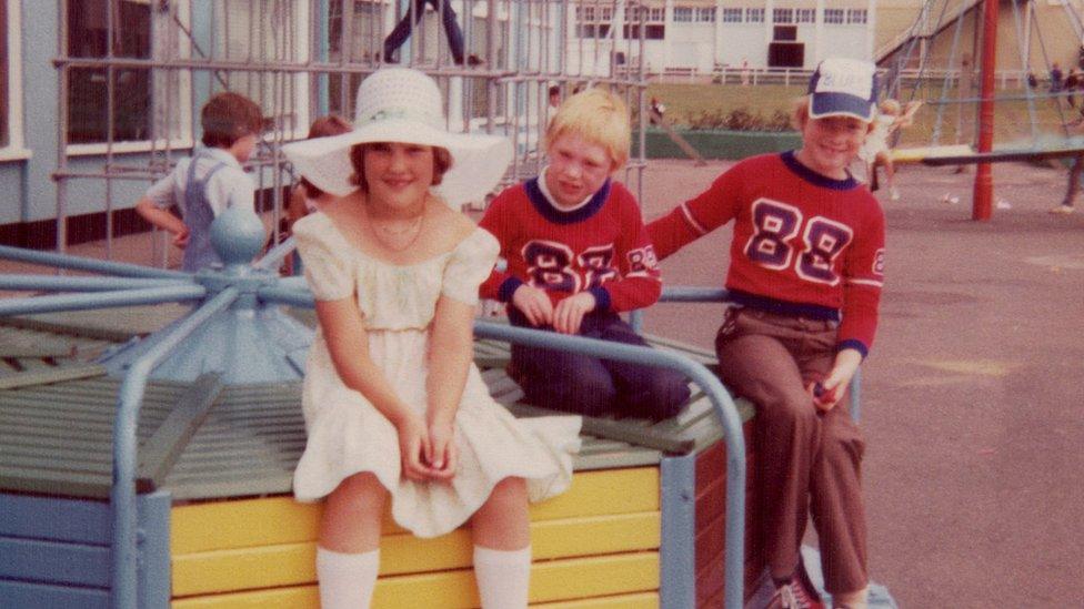 Three children, Butlins, Clacton