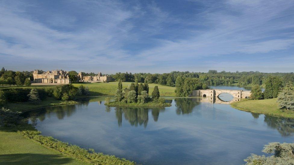 'Finest view' at Blenheim