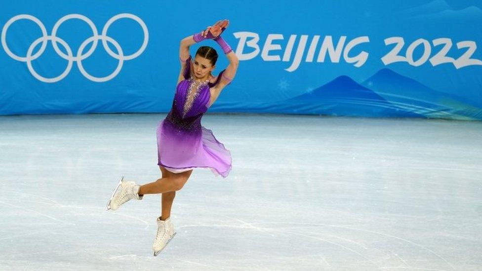 Kamila Valieva at Beijing Olympics